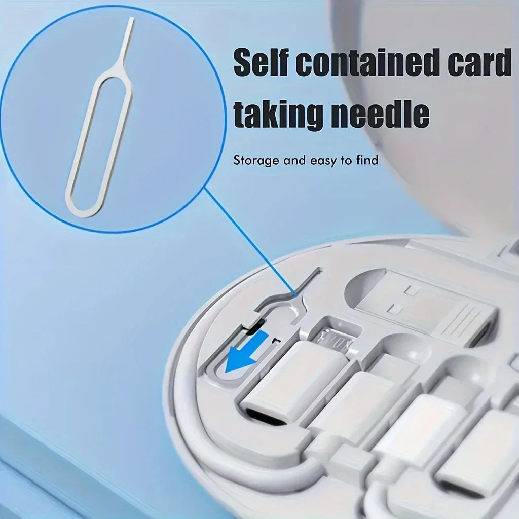 9-in-1 Cable Charger Box for Multi-function