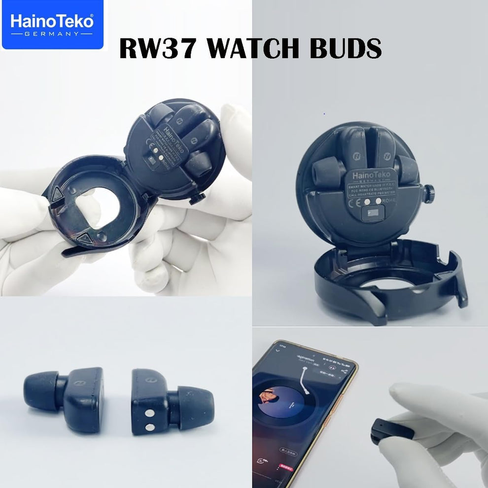 Haino Teko Germany RW 37 Watch with Earbuds