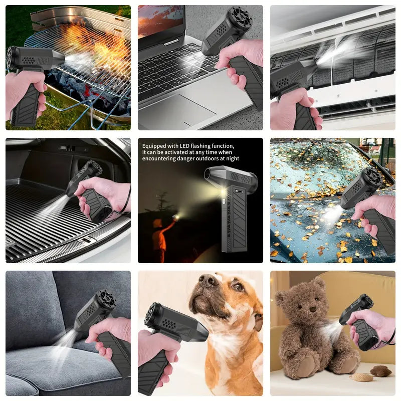 Portable Turbo Blower, 130000 RPM High-Speed