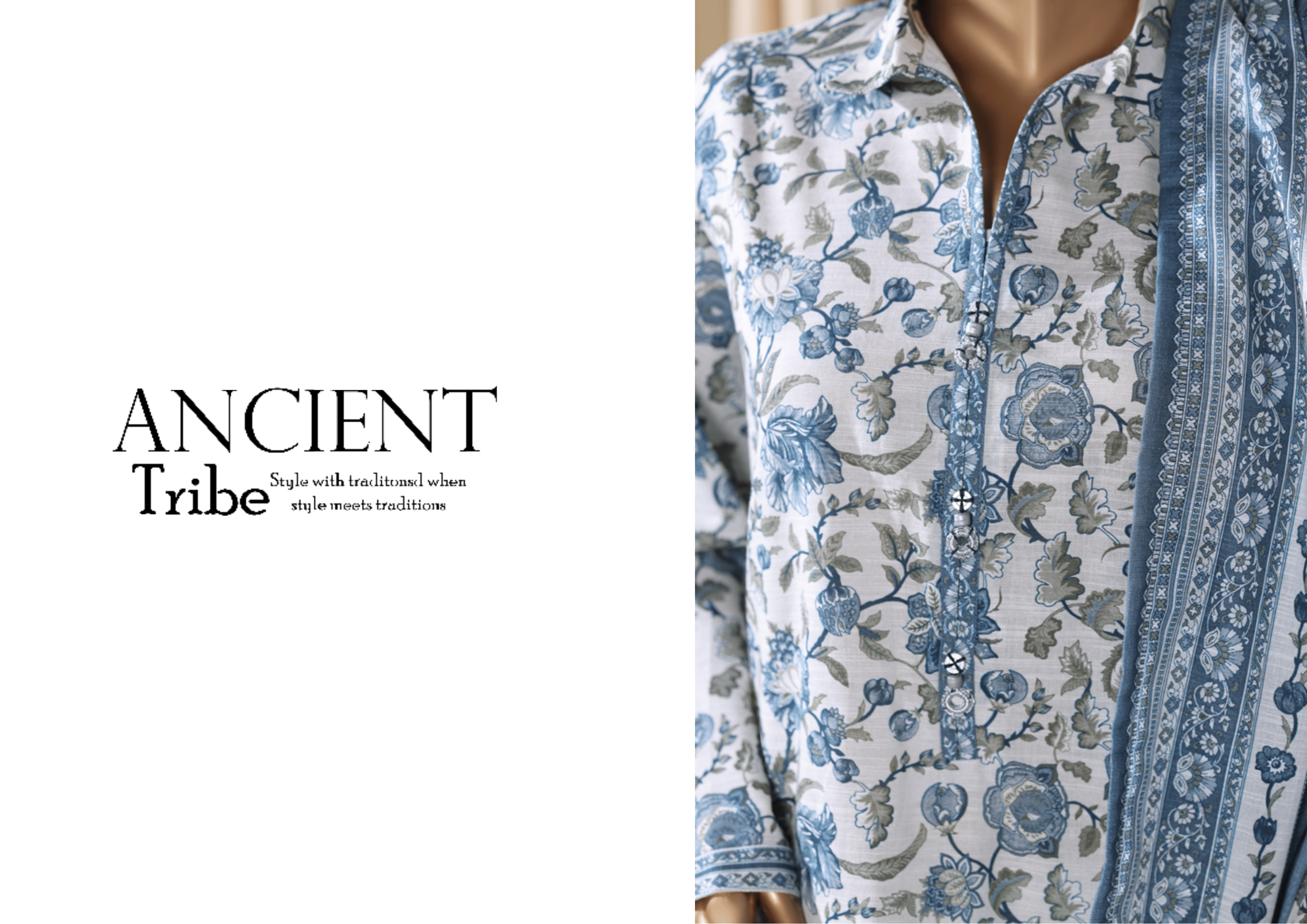 BInsaeed Exclusive Printed 3 Peace of - ANCIENT TRIBE