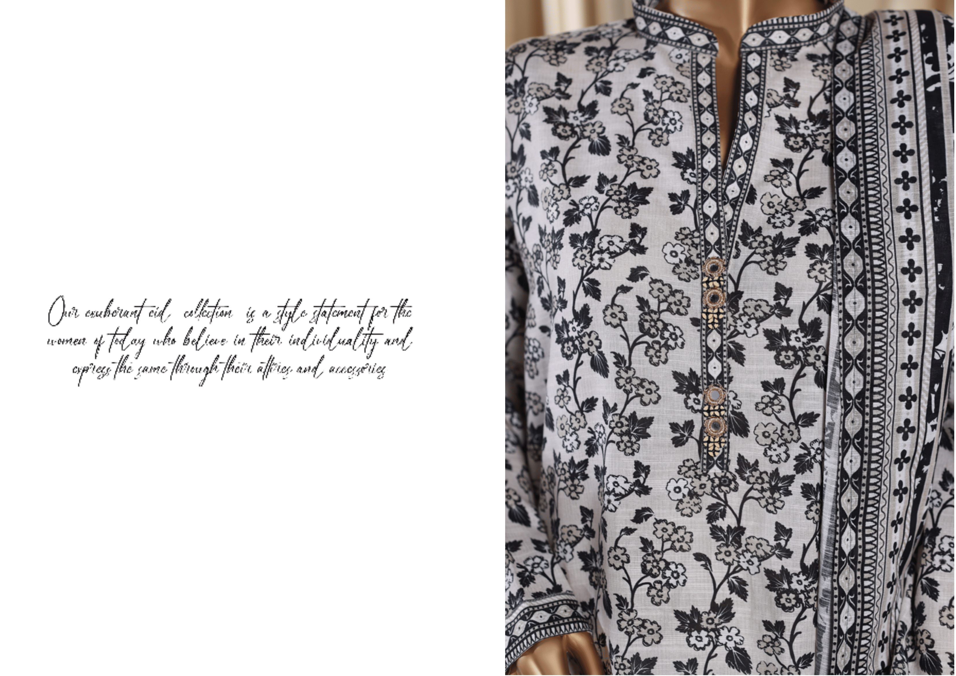 BInsaeed Exclusive Printed 3 Peace of - THE LASTEST OF THE TRENDS