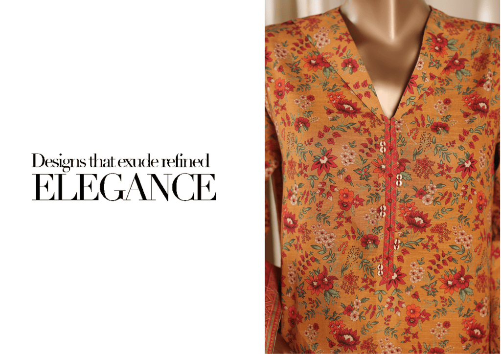 BInsaeed Exclusive Printed 3 Peace of - FASHION AND ELEGANCE