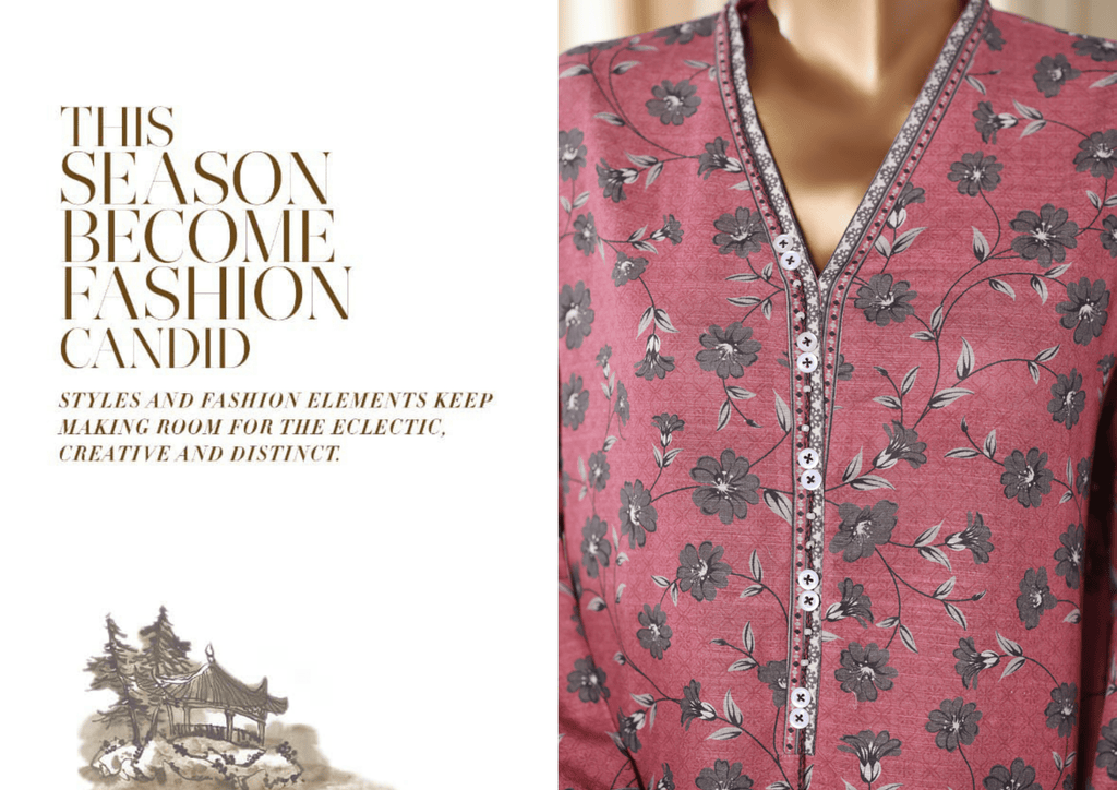BInsaeed Exclusive Printed 3 Peace of - THE SEASON BECOME FASHION