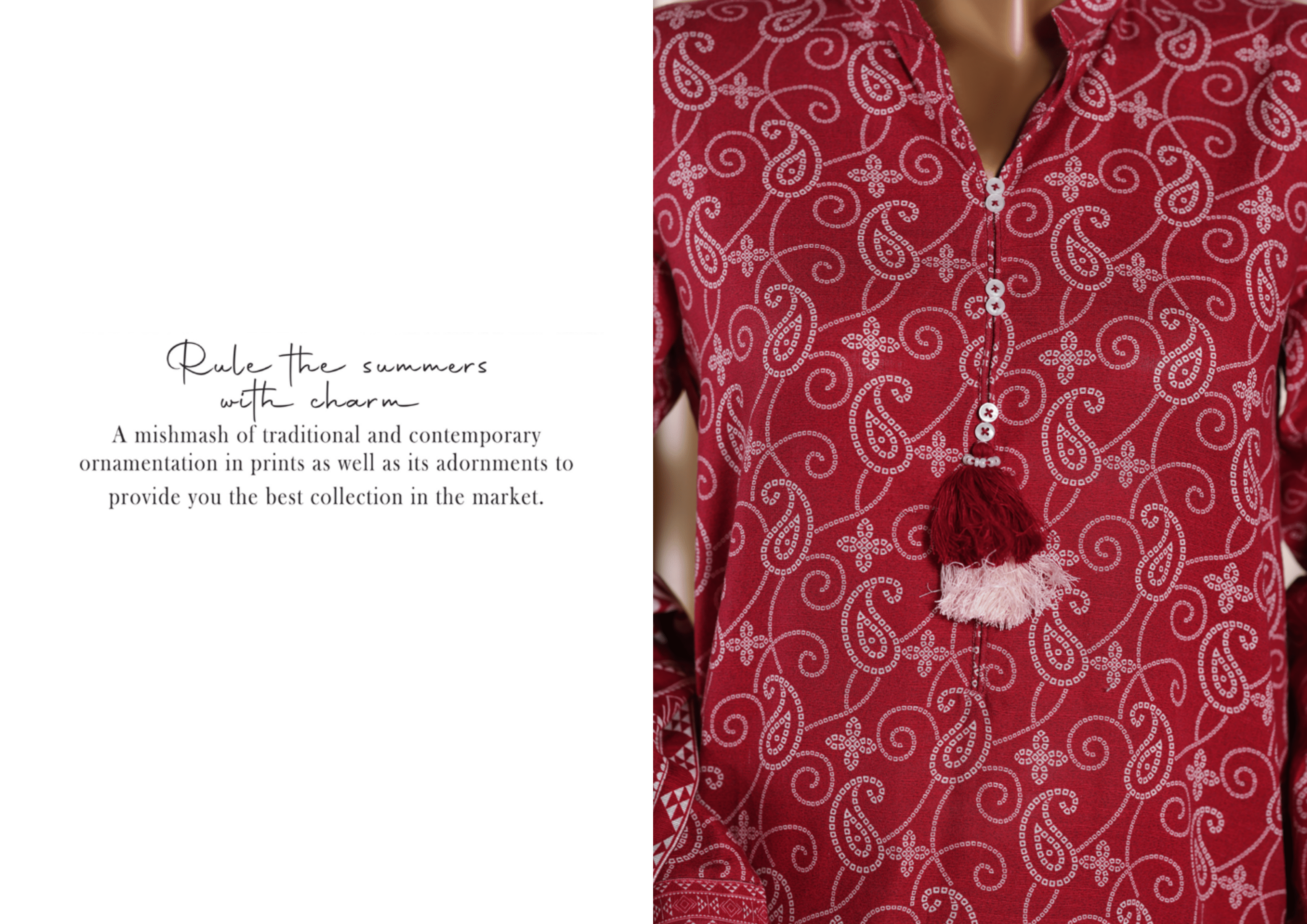 Binsaeed Exclusive Printed 3 Peace of - RULES THE SUMMER WITH CHARM