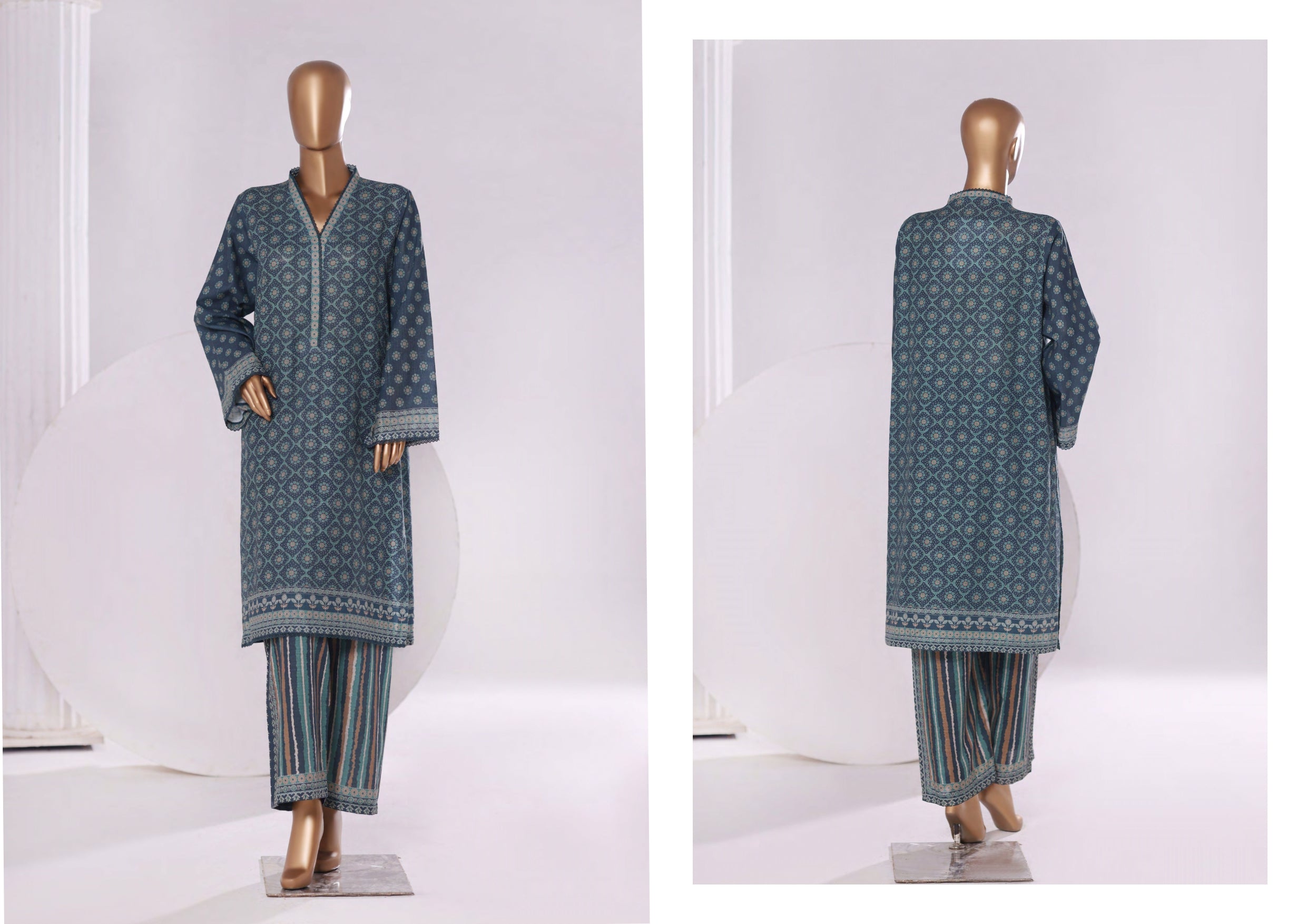 Binsaeed Khaddar 2 peace - ELEGANCE