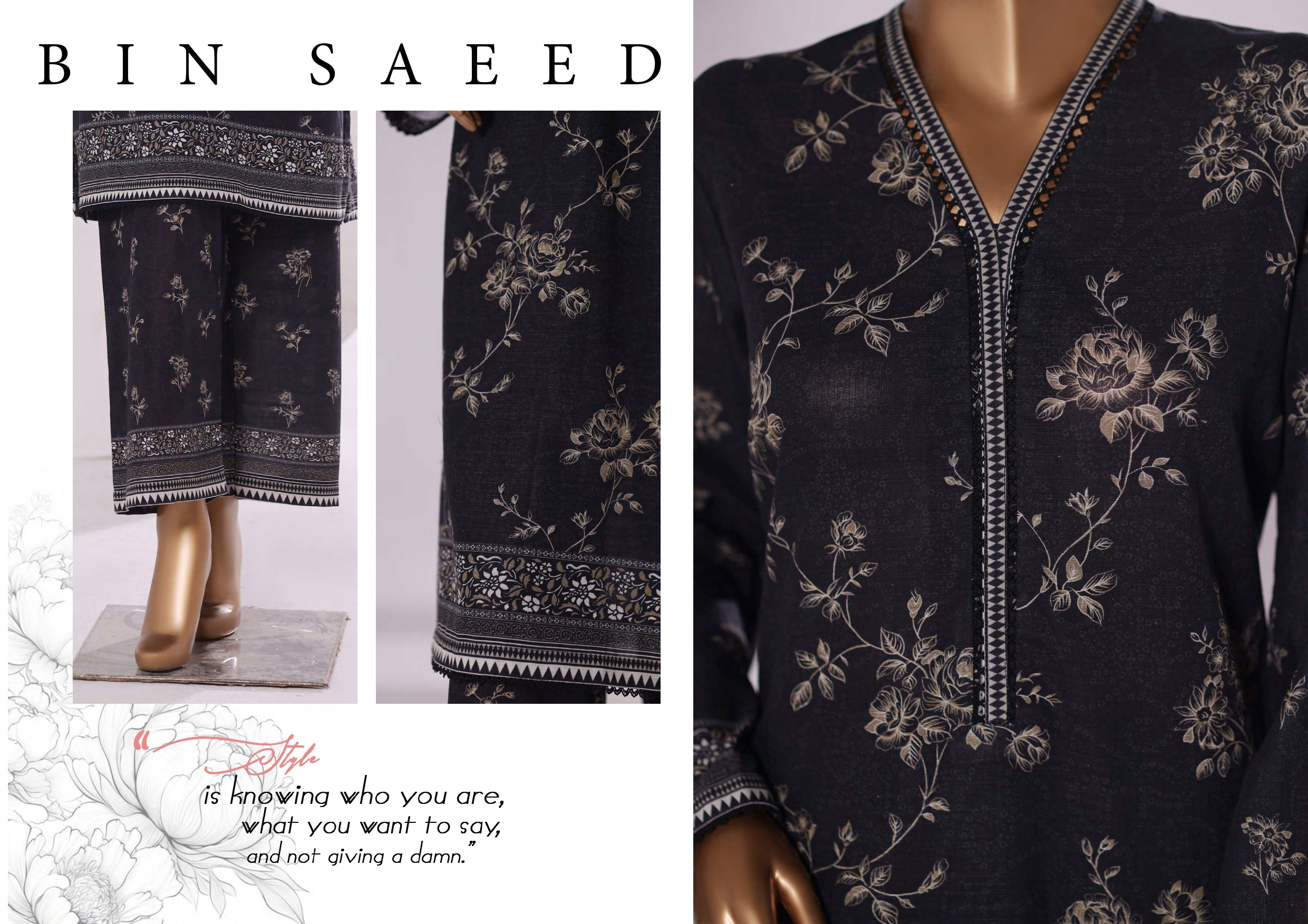 Binsaeed 2 piece Suit -  SO FAR SO GOOD