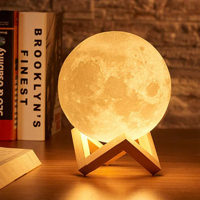 Book Light LED Moon Galaxy Light