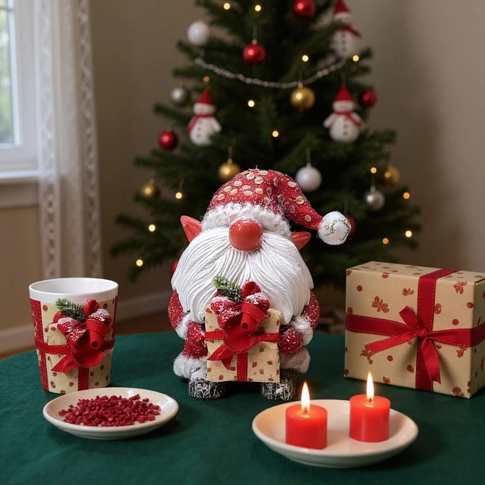 Christmas Home Decor Holiday Table