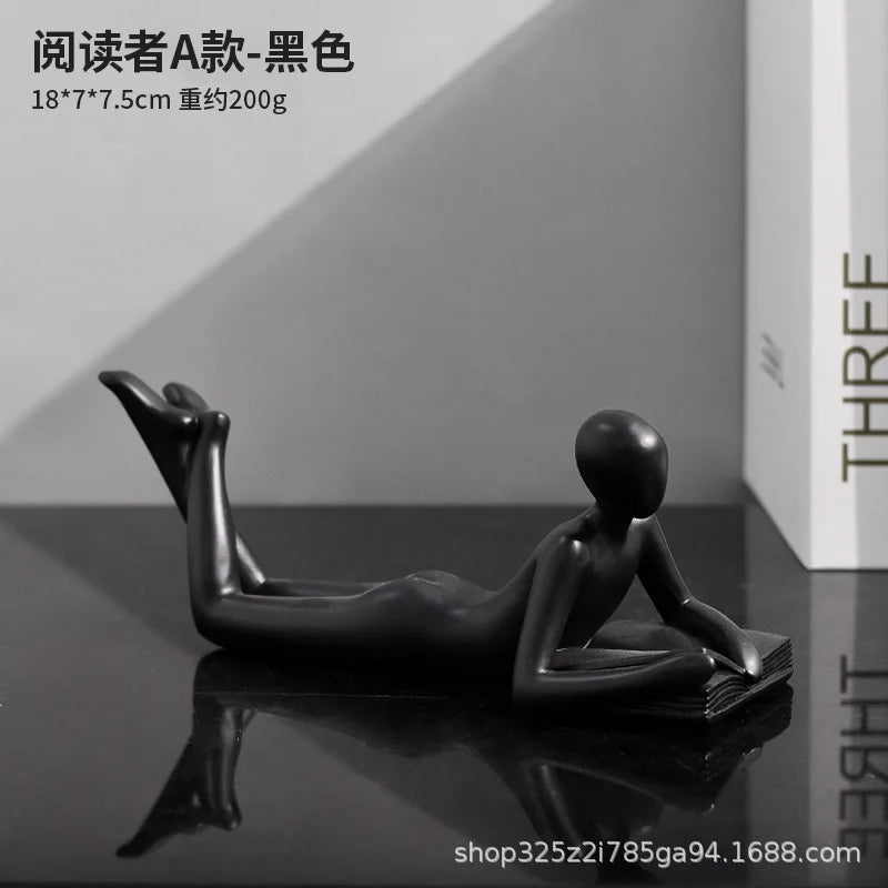 The New Creative Thinker Reads The Decoration Piece Modern Simple Home Living Room