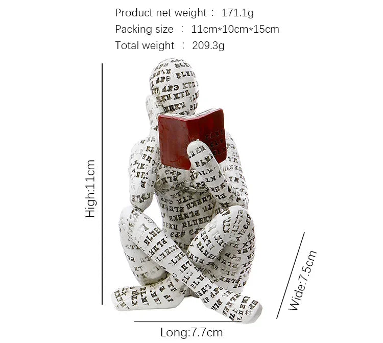 Home desk top bookshelf decoration