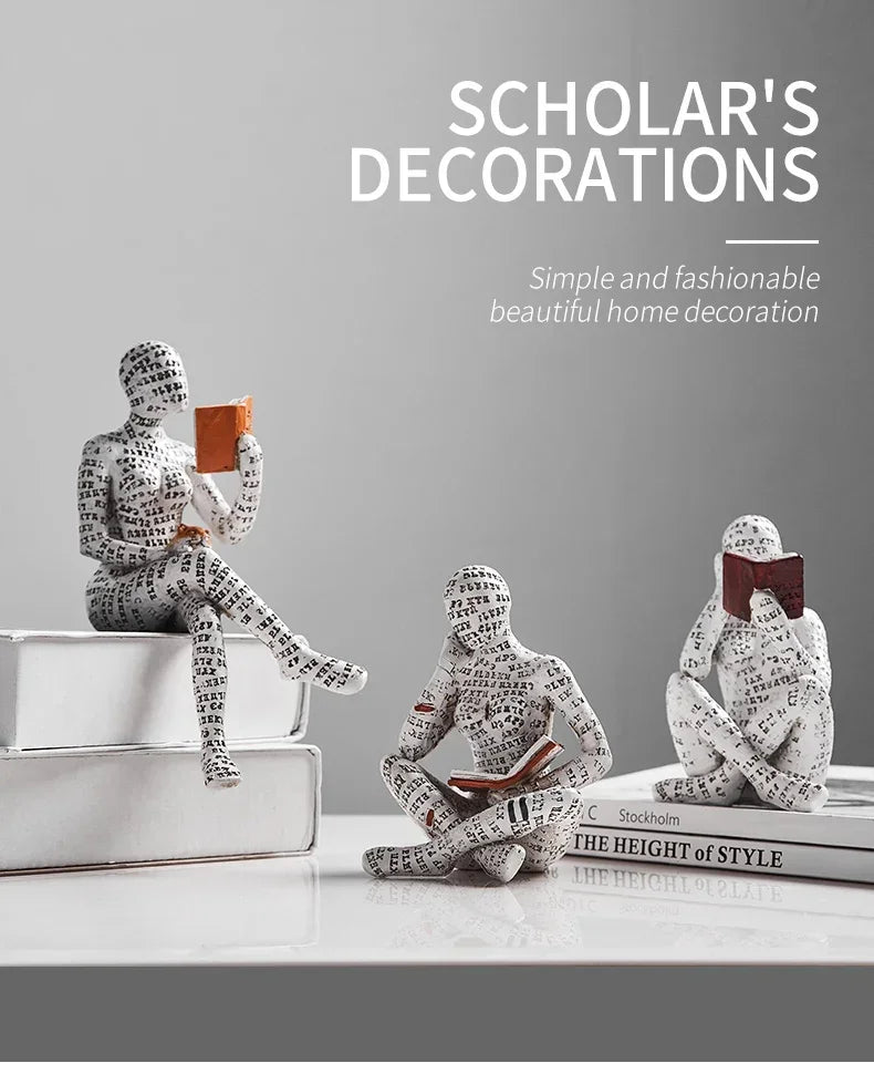 Home desk top bookshelf decoration