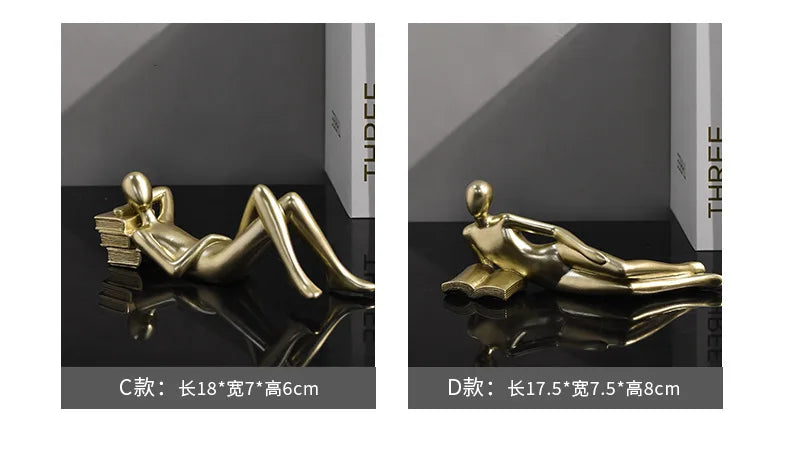 The New Creative Thinker Reads The Decoration Piece Modern Simple Home Living Room