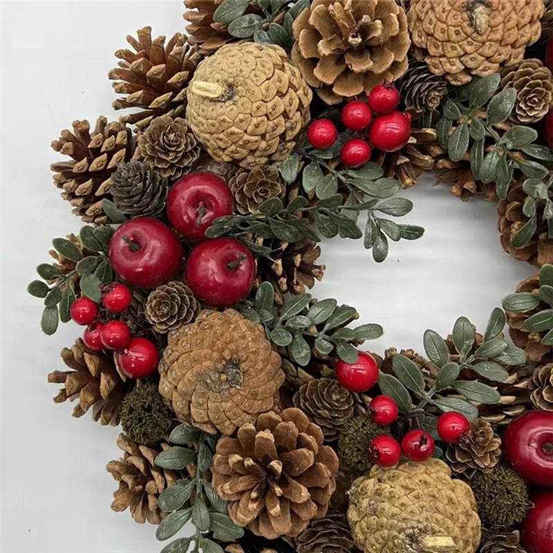 A19F-Christmas Wreath Decor Home