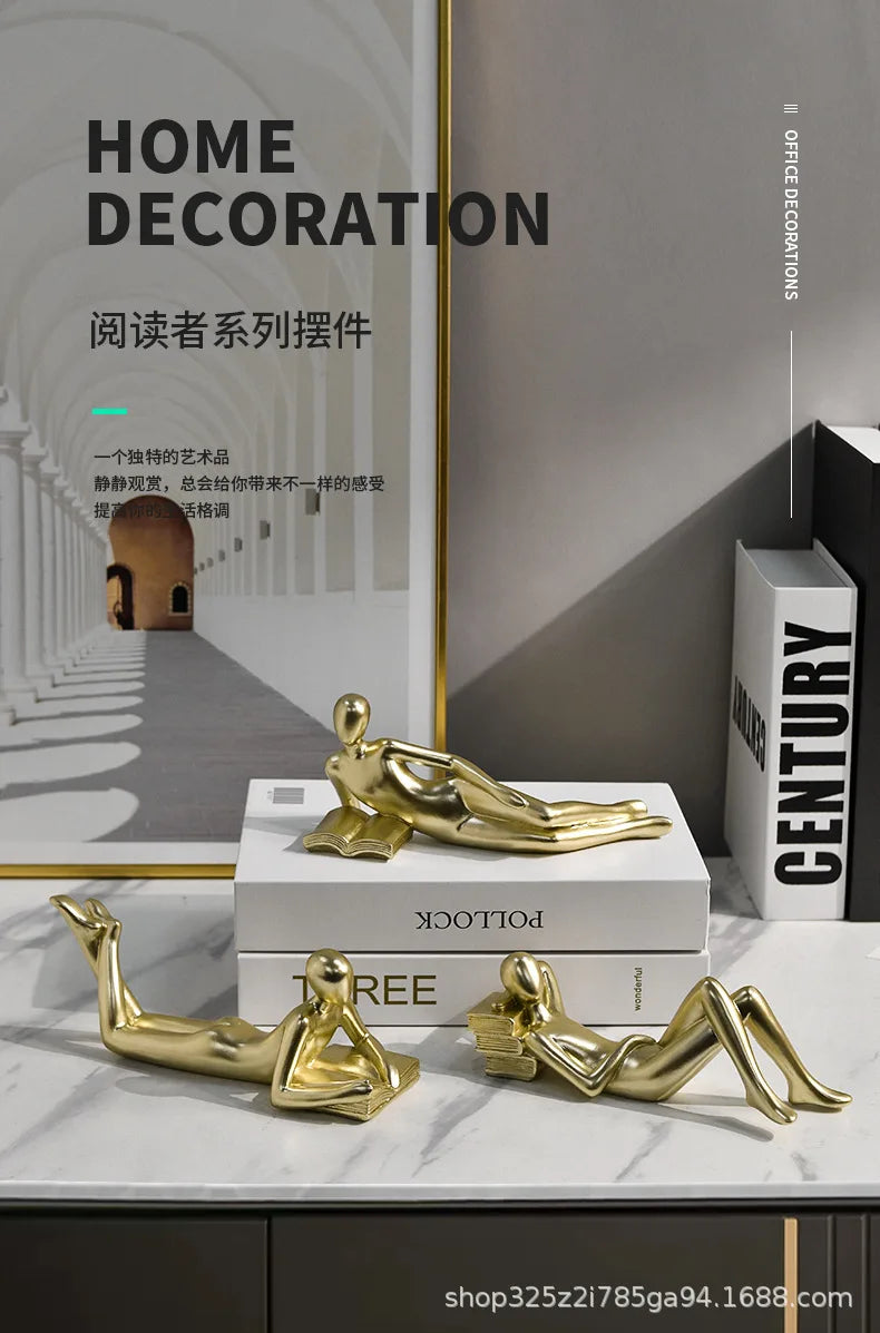 The New Creative Thinker Reads The Decoration Piece Modern Simple Home Living Room