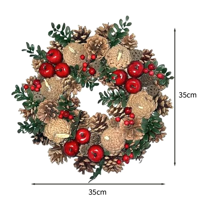 A19F-Christmas Wreath Decor Home