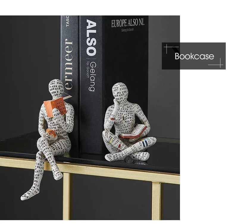 Home desk top bookshelf decoration