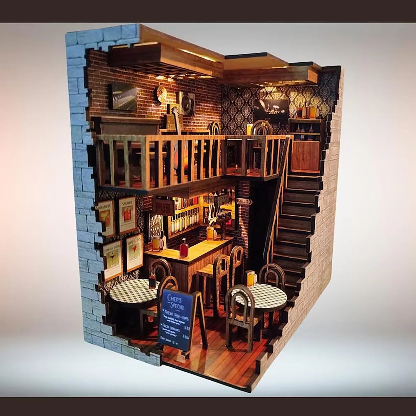 Home decoration DIY assembly bar & cafe