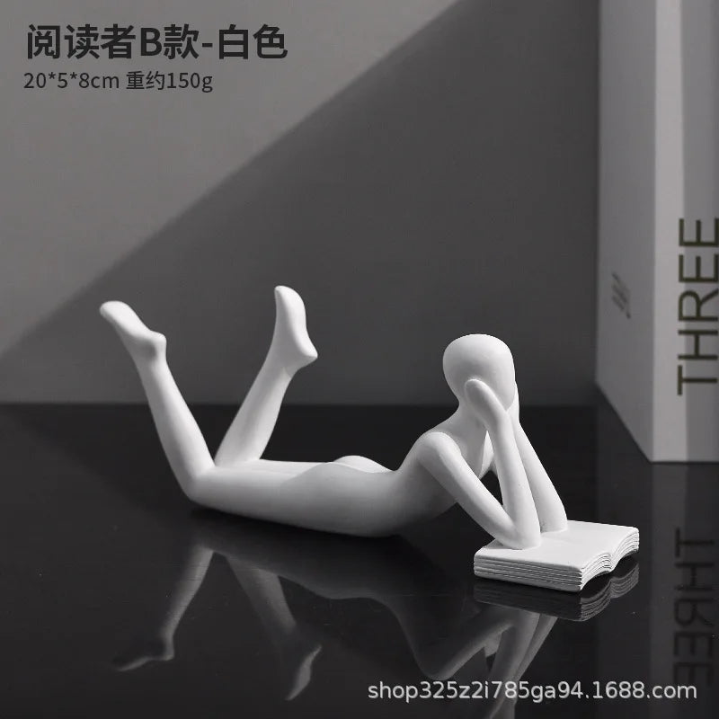 The New Creative Thinker Reads The Decoration Piece Modern Simple Home Living Room