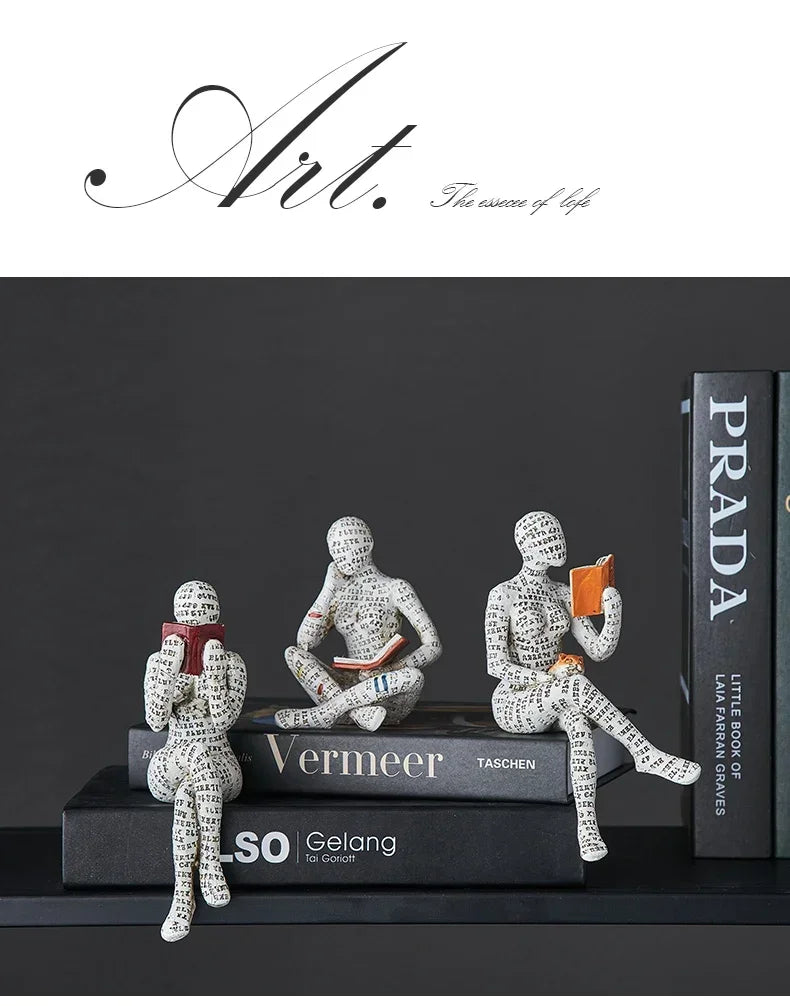 Home desk top bookshelf decoration