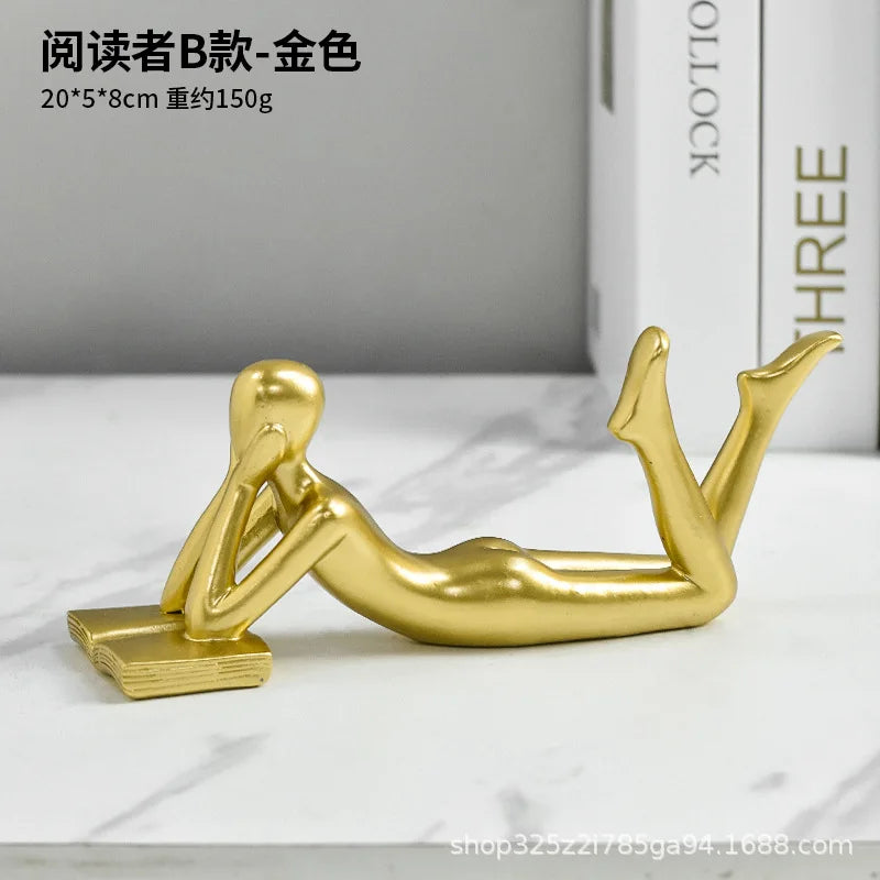 The New Creative Thinker Reads The Decoration Piece Modern Simple Home Living Room