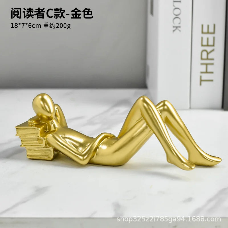 The New Creative Thinker Reads The Decoration Piece Modern Simple Home Living Room