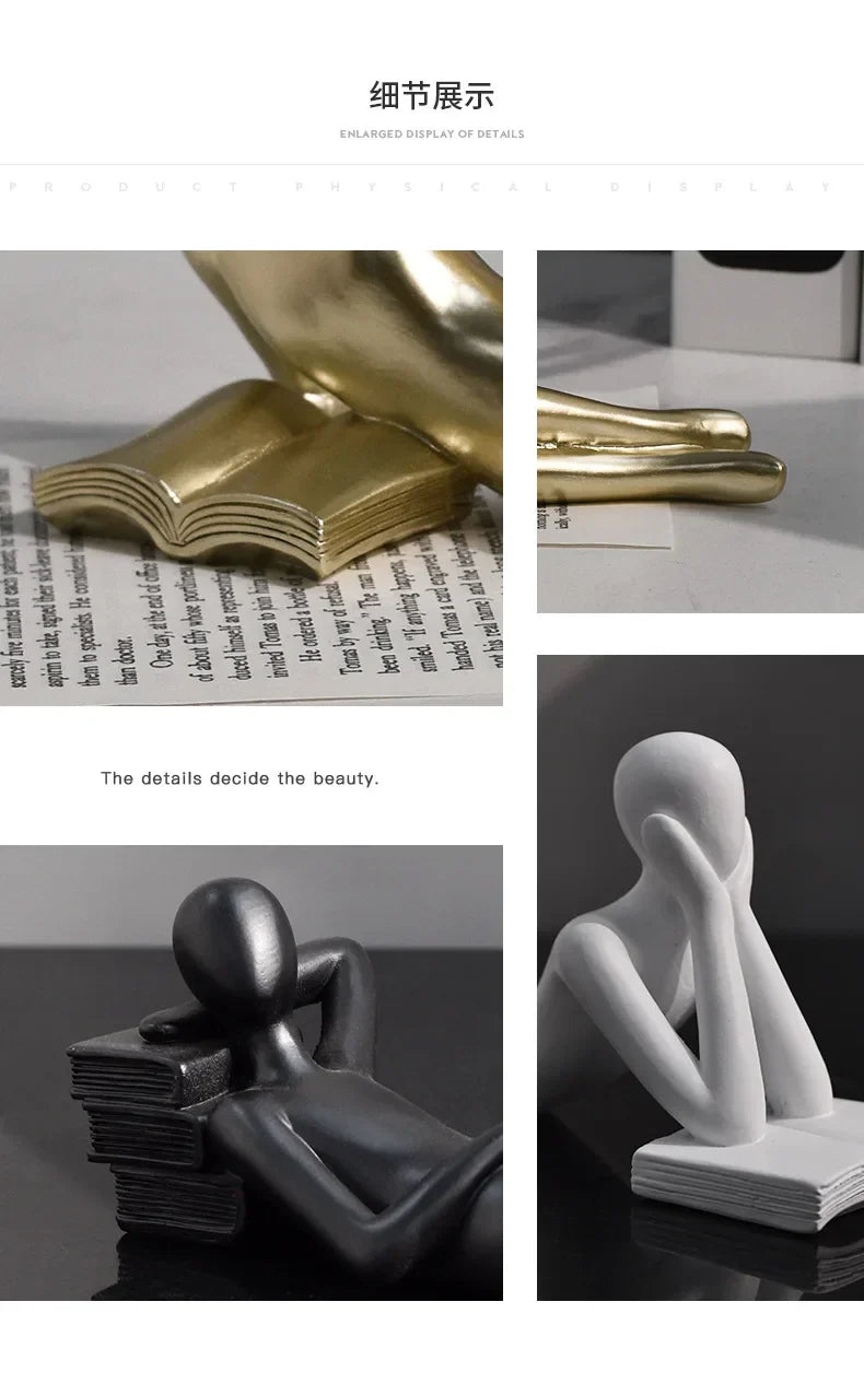 The New Creative Thinker Reads The Decoration Piece Modern Simple Home Living Room