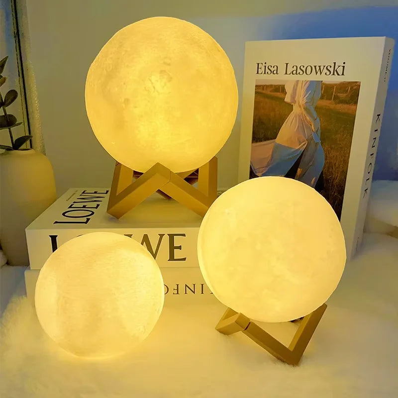 Book Light LED Moon Galaxy Light
