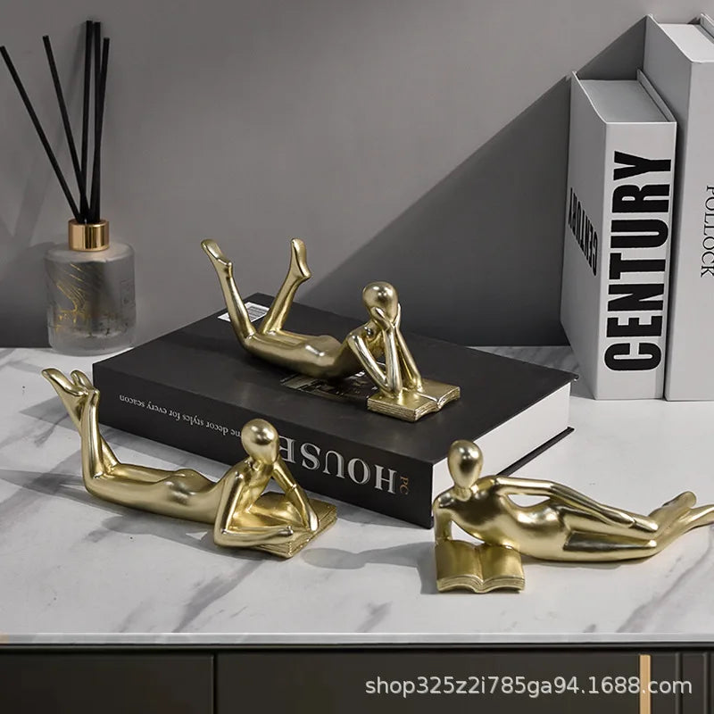 The New Creative Thinker Reads The Decoration Piece Modern Simple Home Living Room