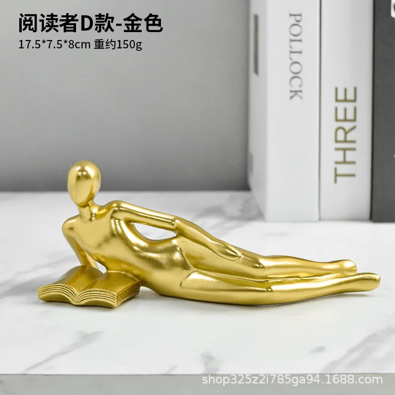 The New Creative Thinker Reads The Decoration Piece Modern Simple Home Living Room