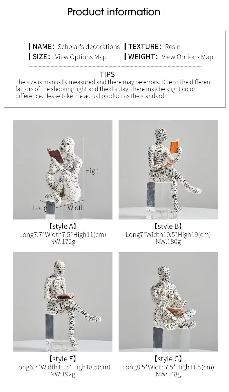 Home desk top bookshelf decoration