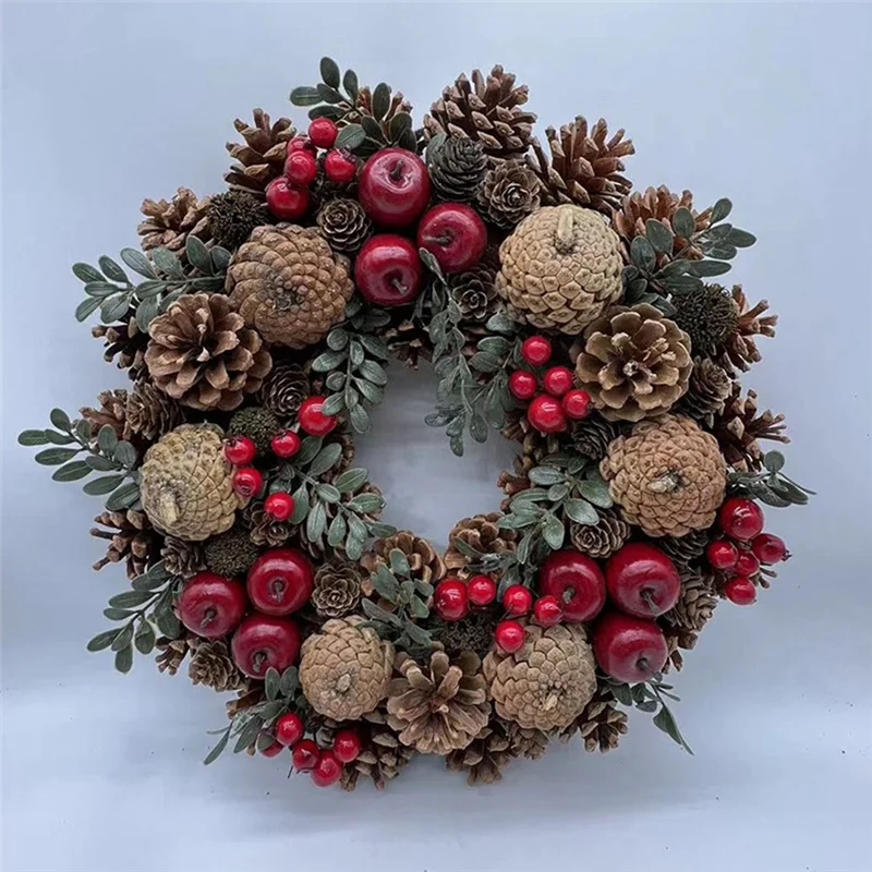 A19F-Christmas Wreath Decor Home