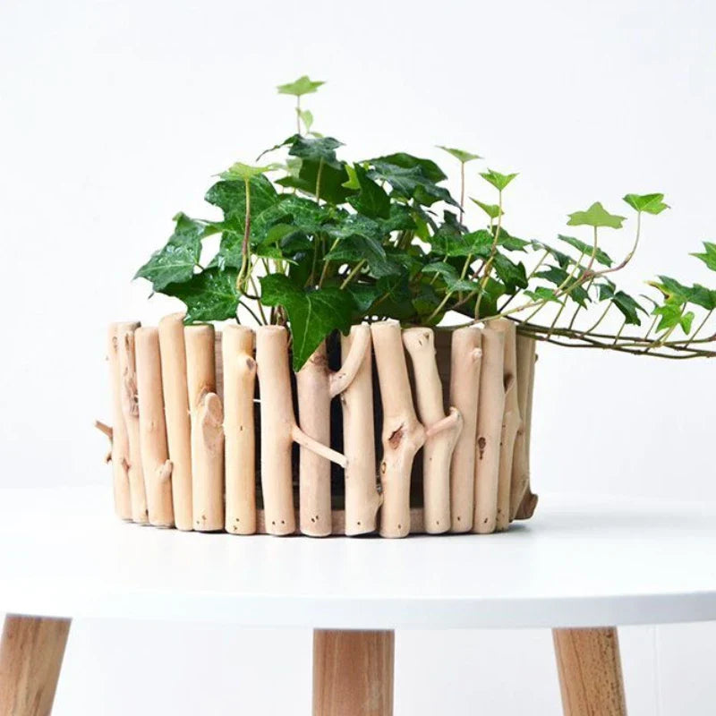 Wood Modern Decorative Vases