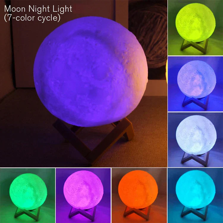 Book Light LED Moon Galaxy Light