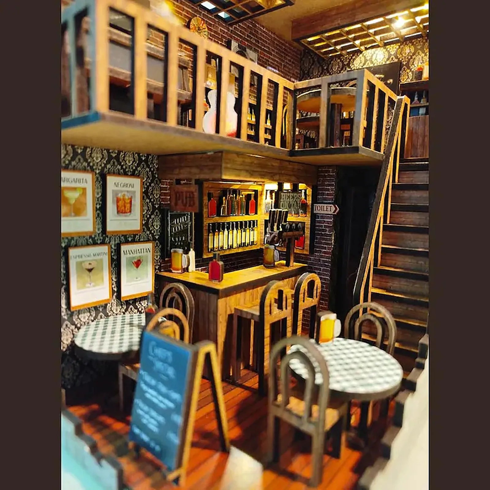 Home decoration DIY assembly bar & cafe