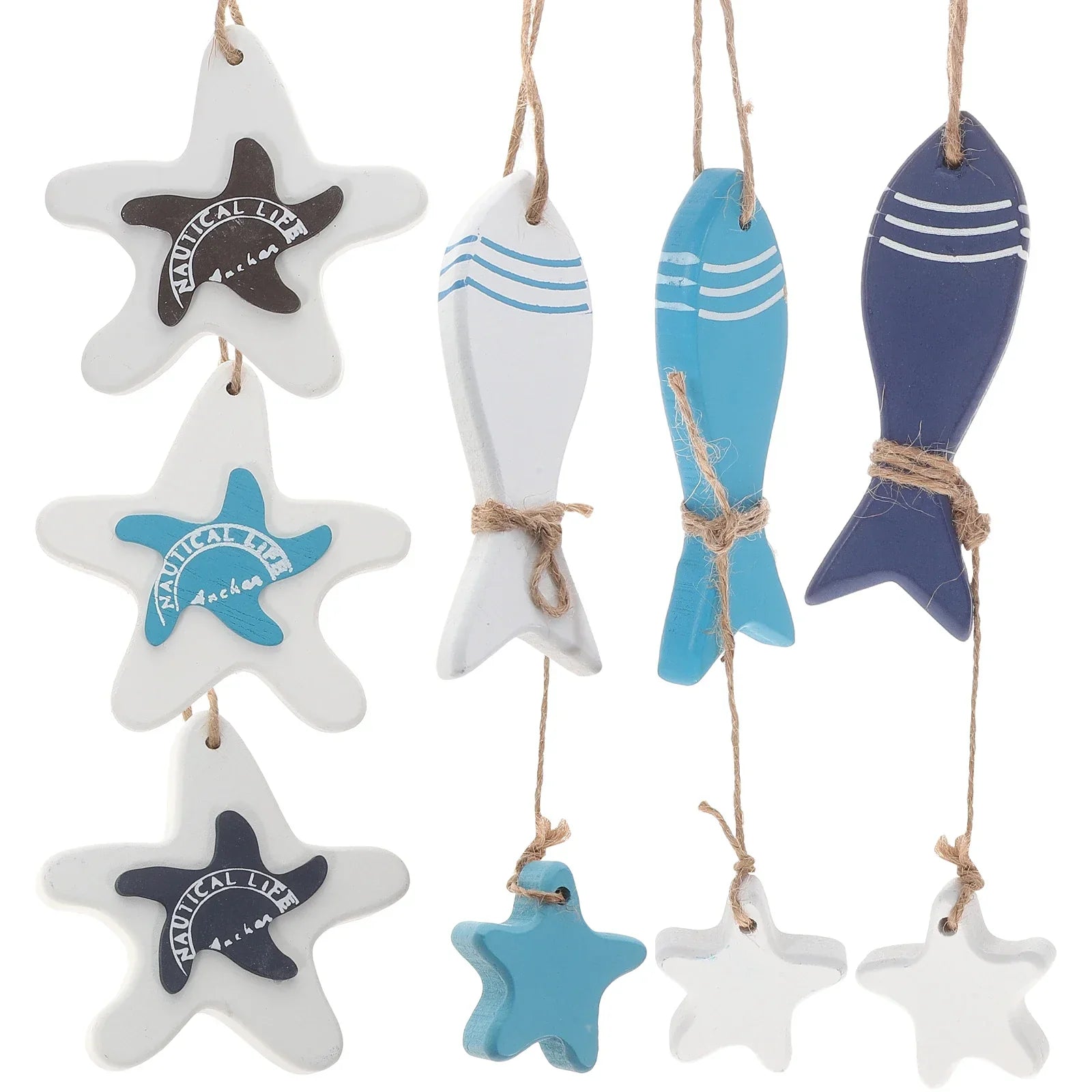 Decor Wall Hanging Mediterranean Wooden Home