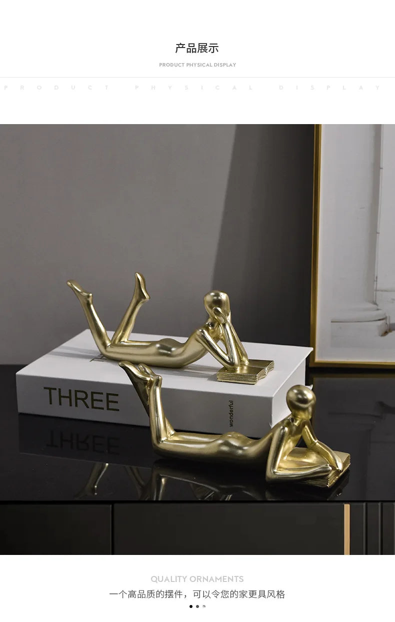 The New Creative Thinker Reads The Decoration Piece Modern Simple Home Living Room