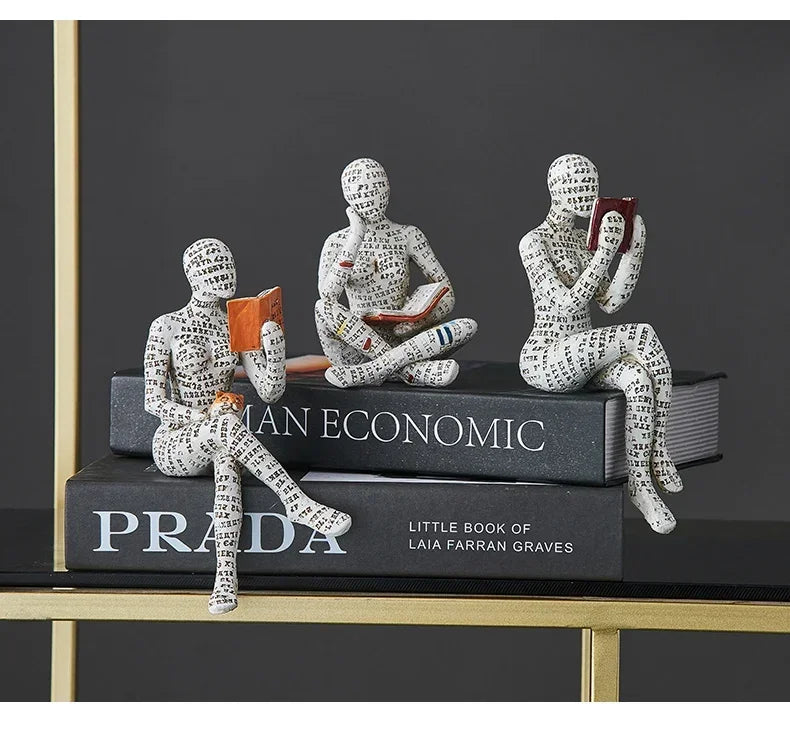 Home desk top bookshelf decoration