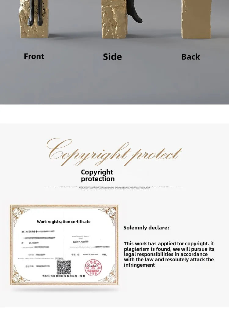 Home Decor Figurines Abstract Statues