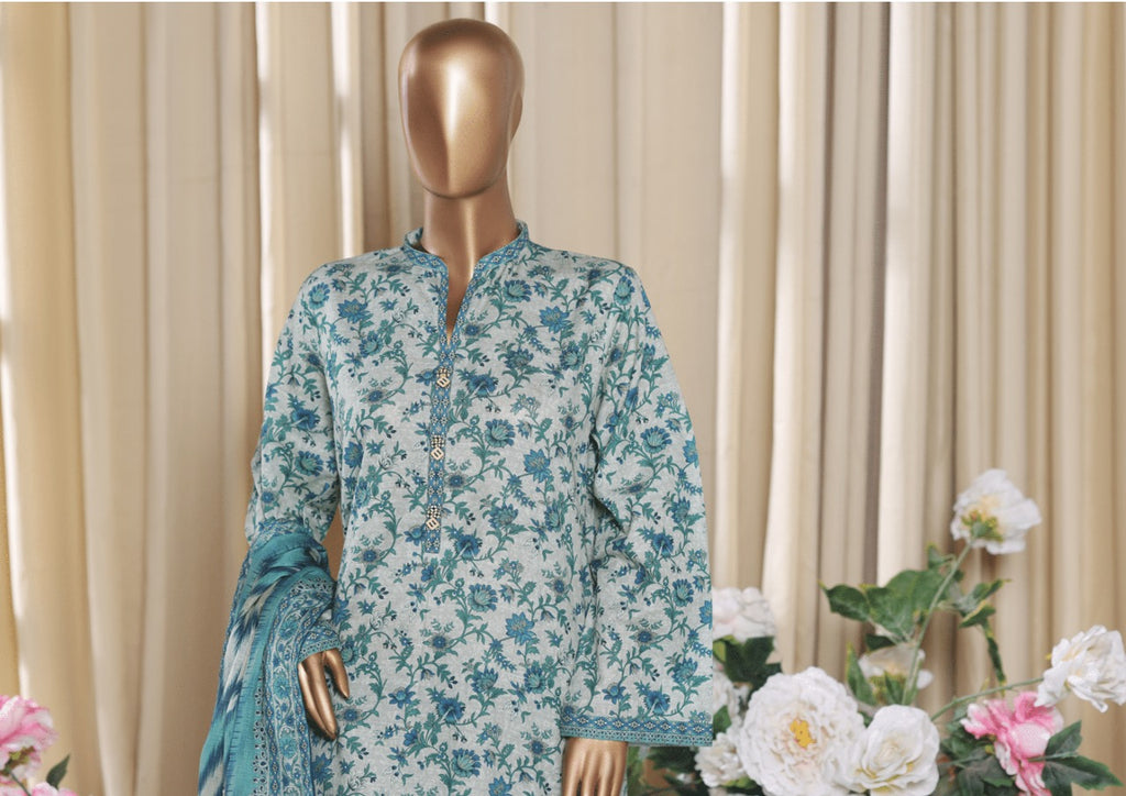 Binsaeed Exclusive Printed 3 Peace of - THE NEW MUSE