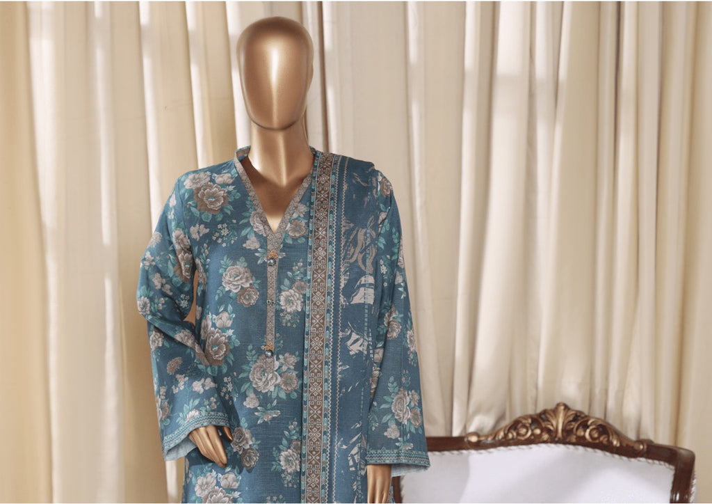 Binsaeed Exclusive Printed 3 Peace of - A NEW ATTITUDE