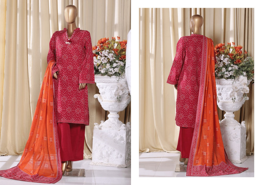 Binsaeed Exclusive Printed 3 Peace of - THE MODERN DRESS CODE