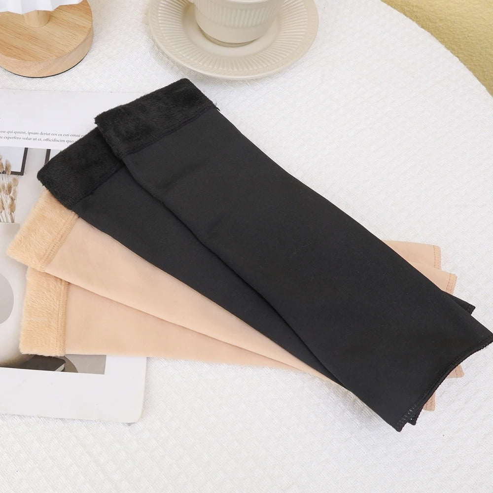 Winter Plush Compression Socks & Knee Support (Non-Slip)